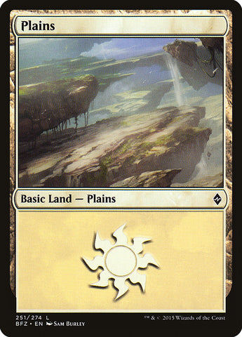 Plains (#251a) [Battle for Zendikar]