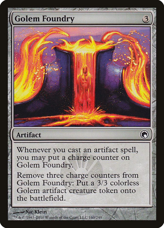 Golem Foundry [Scars of Mirrodin]