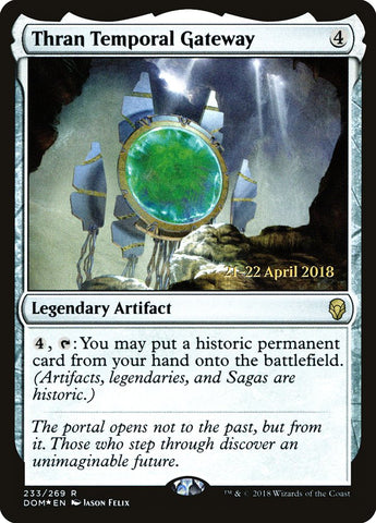 Thran Temporal Gateway  (Prerelease) [Dominaria Prerelease Promos]