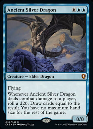 Image 396: Ancient Silver Dragon [Commander Legends: Battle for Baldur's Gate]
