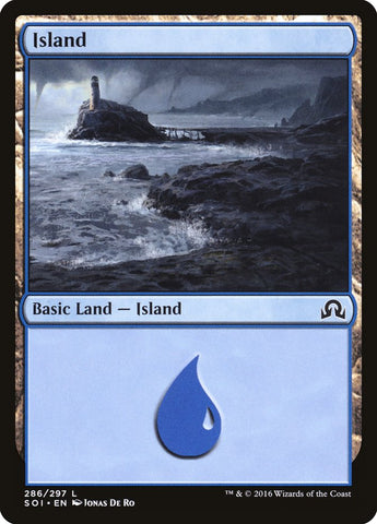 Island (#286) [Shadows over Innistrad]