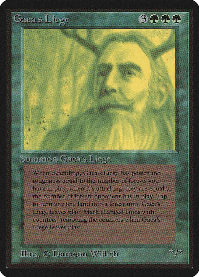 Gaea's Liege [Limited Edition Beta]