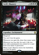 Lich's Mastery  (Prerelease) [Dominaria Prerelease Promos]