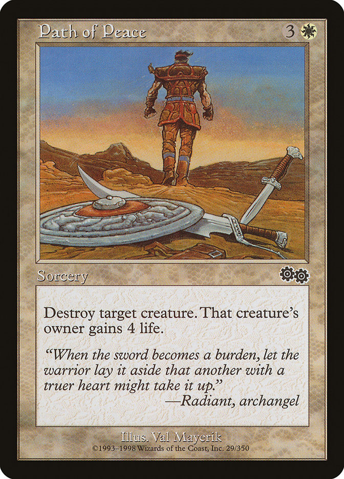 Path of Peace [Urza's Saga]