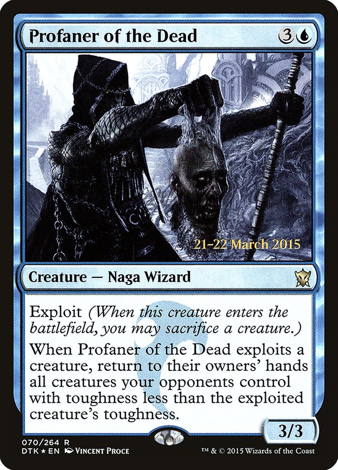 Profaner of the Dead  (Prerelease) [Dragons of Tarkir Prerelease Promos]