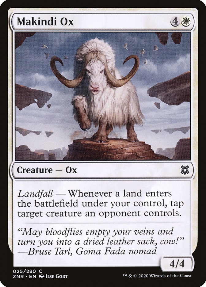 Makindi Ox [Zendikar Rising]