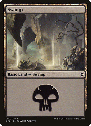 Swamp (#262a) [Battle for Zendikar]
