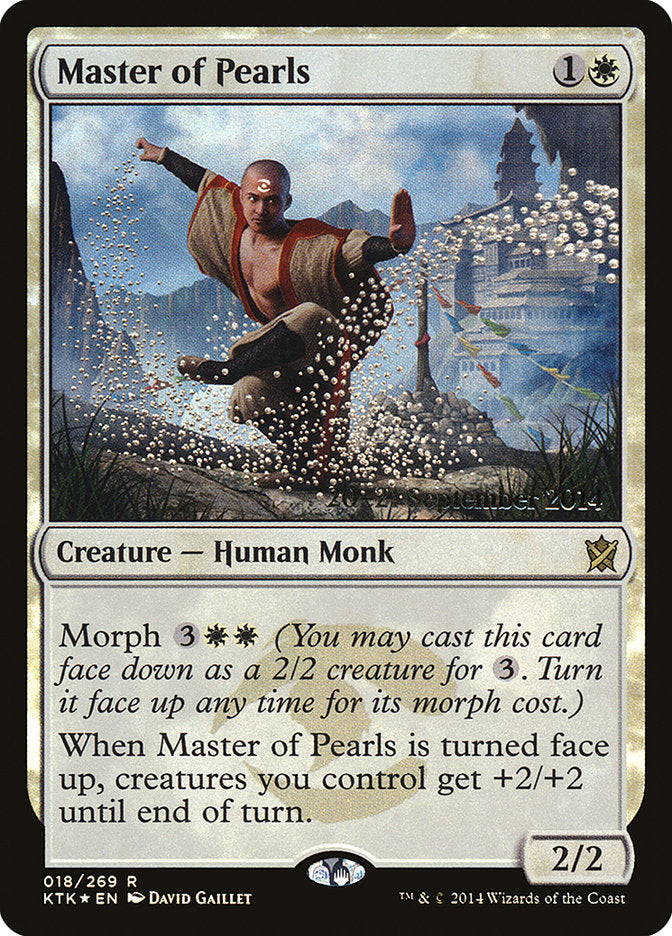 Master of Pearls  (Prerelease) [Khans of Tarkir Prerelease Promos]