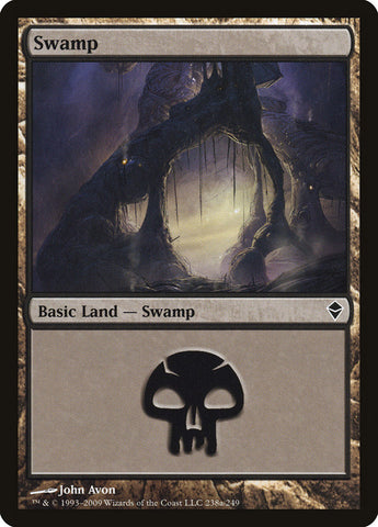 Swamp (#238a) [Zendikar]