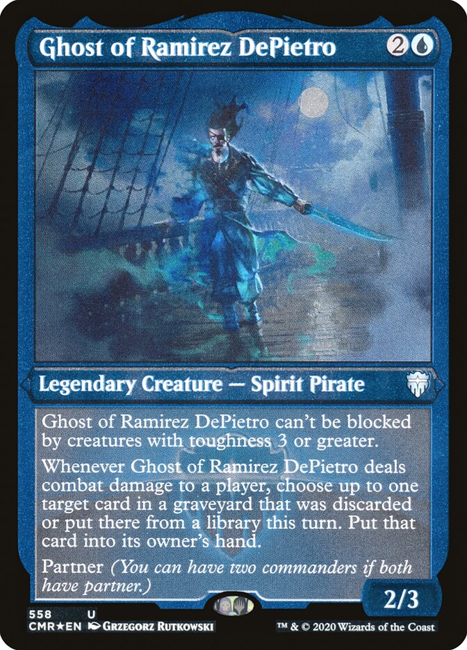 Ghost of Ramirez DePietro [Commander Legends Etched]