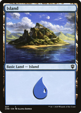 Island (#507) [Commander Legends]